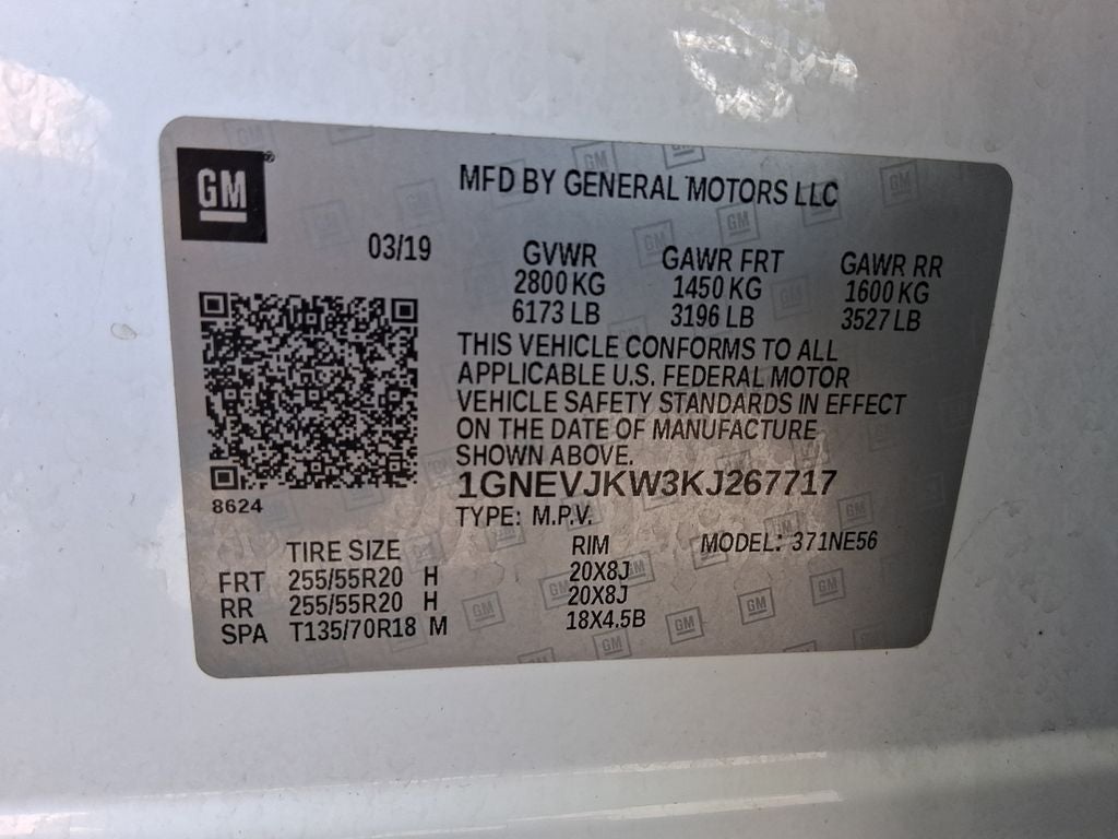 2019 Chevrolet Traverse High Country
