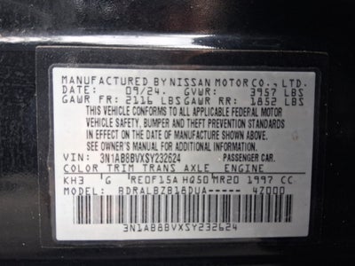 2025 Nissan Sentra S
