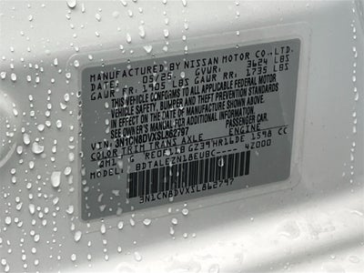 2025 Nissan Versa 1.6 S