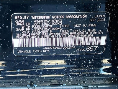 2026 Mitsubishi Outlander Sport Base