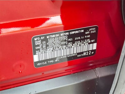 2025 Mitsubishi Outlander SE