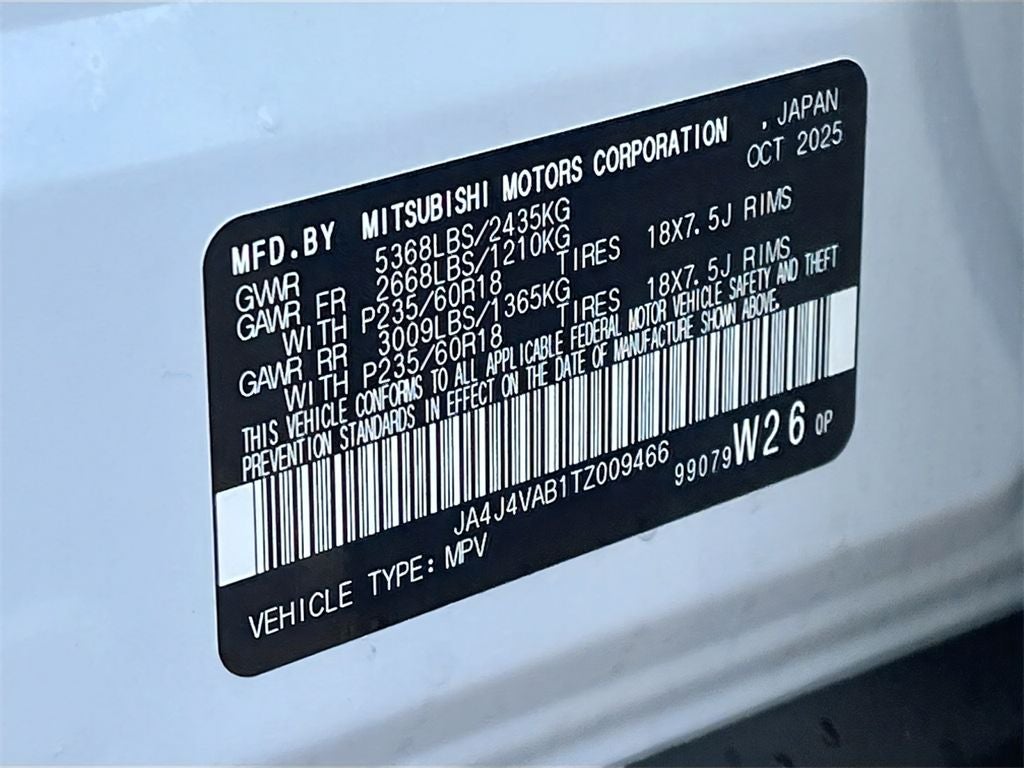 2026 Mitsubishi Outlander Trail Edition