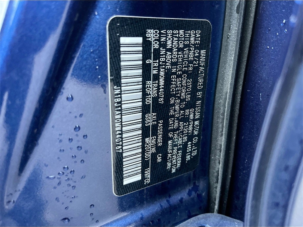 2021 Nissan Rogue Sport S