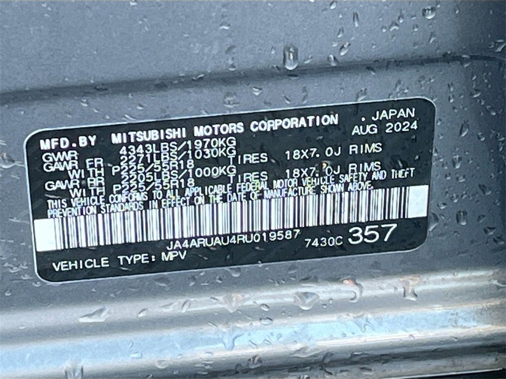 2024 Mitsubishi Outlander Sport 2.0 ES