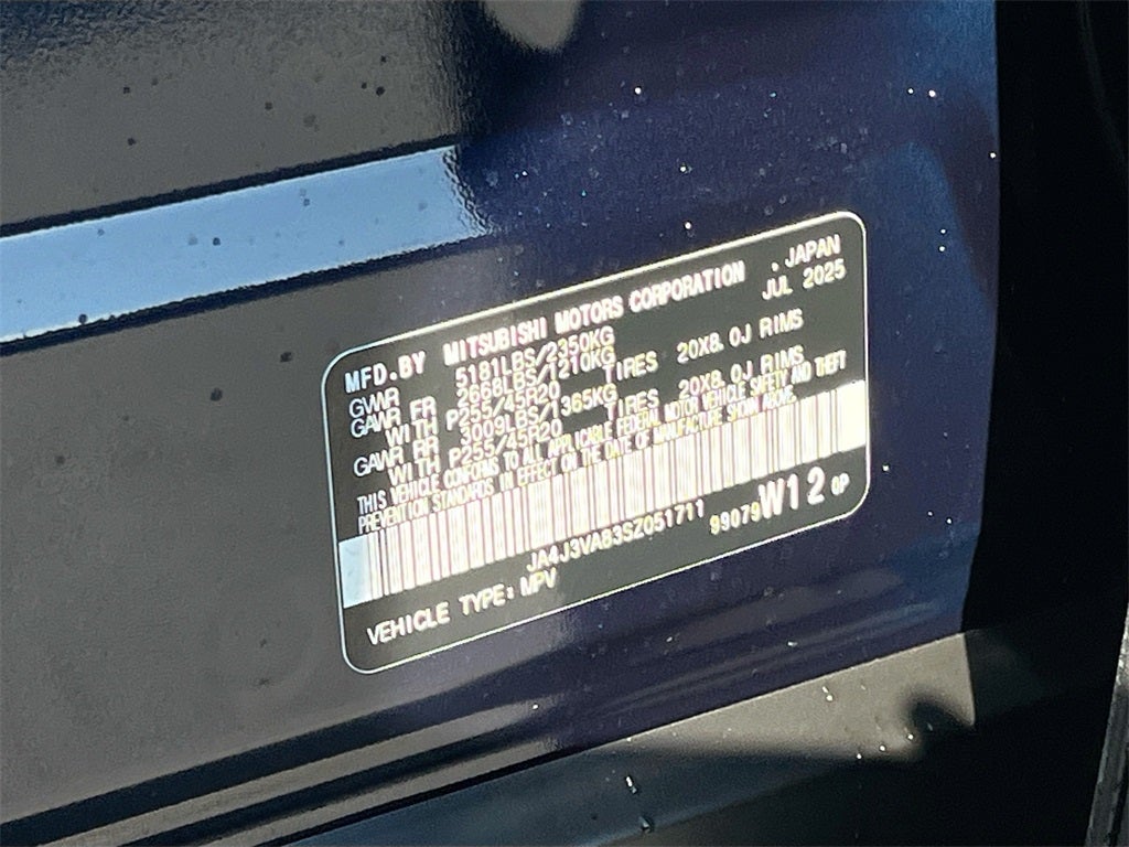 2025 Mitsubishi Outlander SE Tech Package