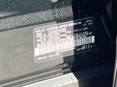 2025 Mitsubishi Outlander SE Tech Package