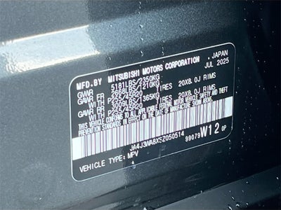 2025 Mitsubishi Outlander SEL Premium Package