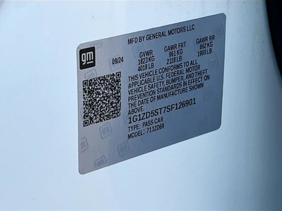 2025 Chevrolet Malibu LT 1LT