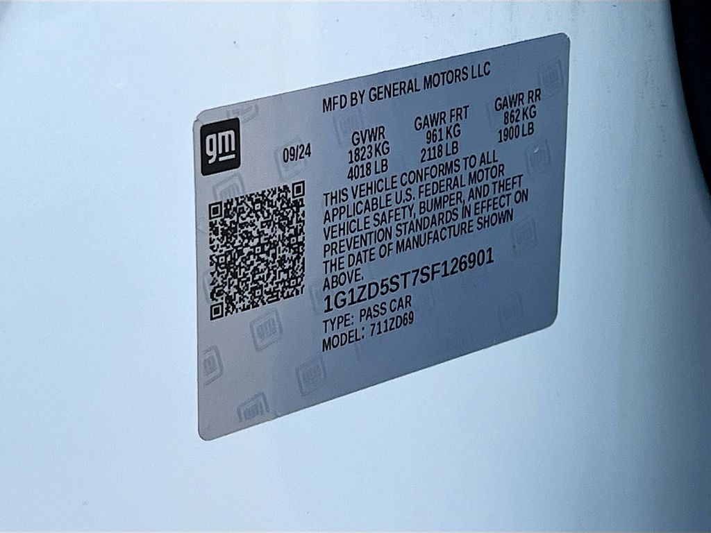 2025 Chevrolet Malibu LT 1LT