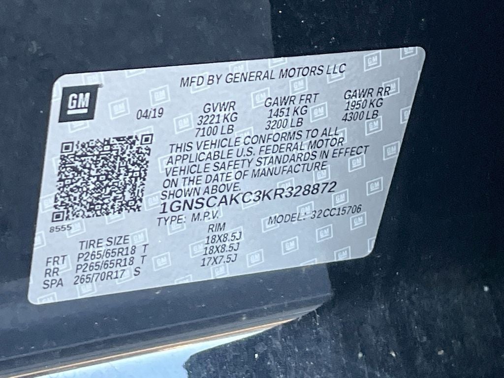 2019 Chevrolet Tahoe LS