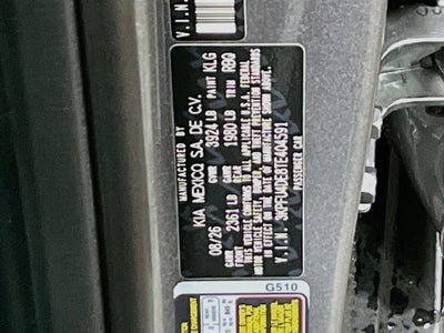 2026 Kia K4 EX