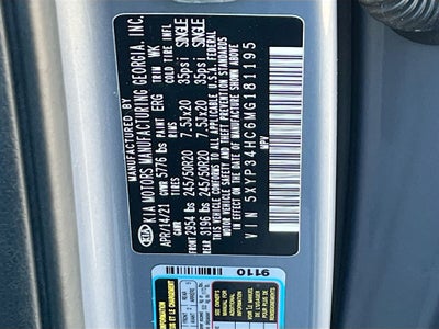 2021 Kia Telluride EX