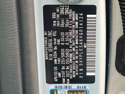 2027 Kia Telluride Hybrid SX Prestige