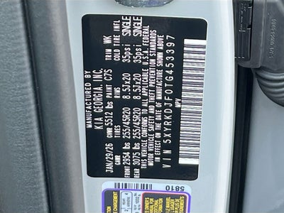 2026 Kia Sorento X-Line SX Prestige