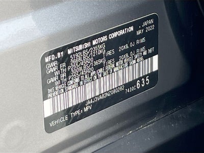 2022 Mitsubishi Outlander SEL