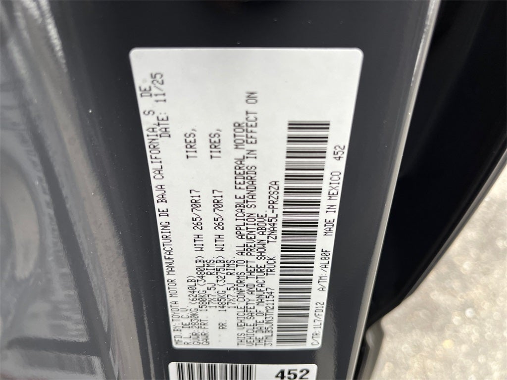 2026 Toyota Tacoma TRD Off-Road