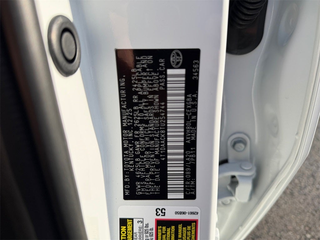 2026 Toyota Camry XLE