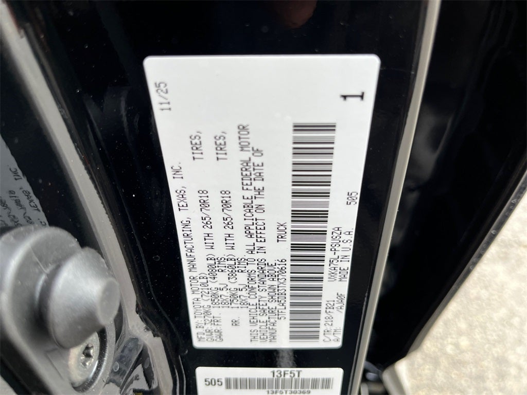 2026 Toyota Tundra SR5