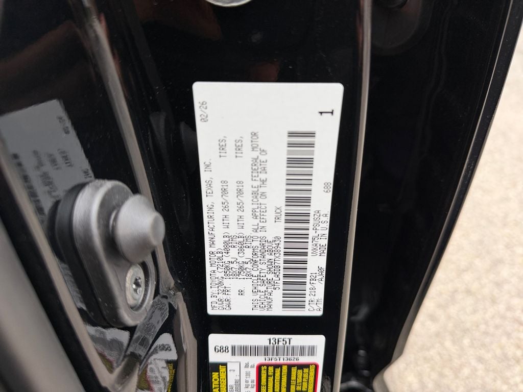 2026 Toyota Tundra SR5