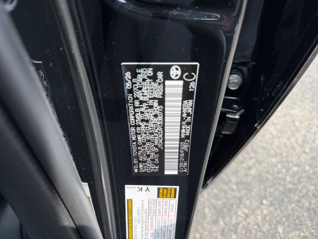 2026 Toyota Prius Plug-in Hybrid SE