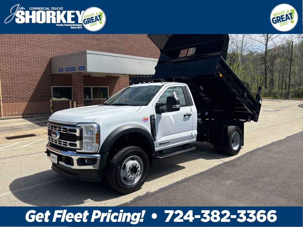 2026 Ford F-600SD XL DRW 4x4 / 6.7L Diesel / 9'7" Steel Dump
