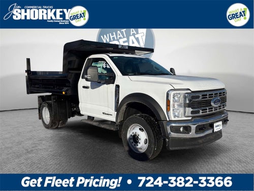 2025 Ford F-600SD XL DRW 4x4 / 6.7L Diesel / 9'7" Steel PTO Dump