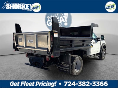 2025 Ford F-600SD XL DRW 4x4 / 6.7L Diesel / 9'7" Steel PTO Dump