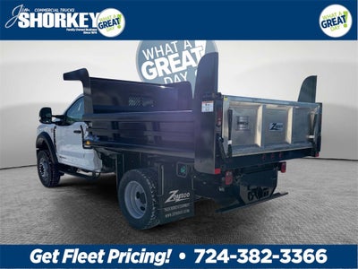 2025 Ford F-600SD XL DRW 4x4 / 6.7L Diesel / 9'7" Steel PTO Dump