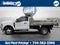 2025 Ford F-350SD XL DRW 4x4 / 7.3L V8 / 9' Aluminum Dropside Dump