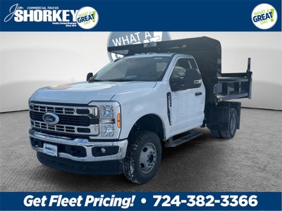 2026 Ford F-350SD XL DRW 4x4 / 7.3L V8 / 9'7" Steel Dump