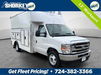 2026 Ford E-350SD Base Cutaway DRW / 7.3L V8 / 12' Workport