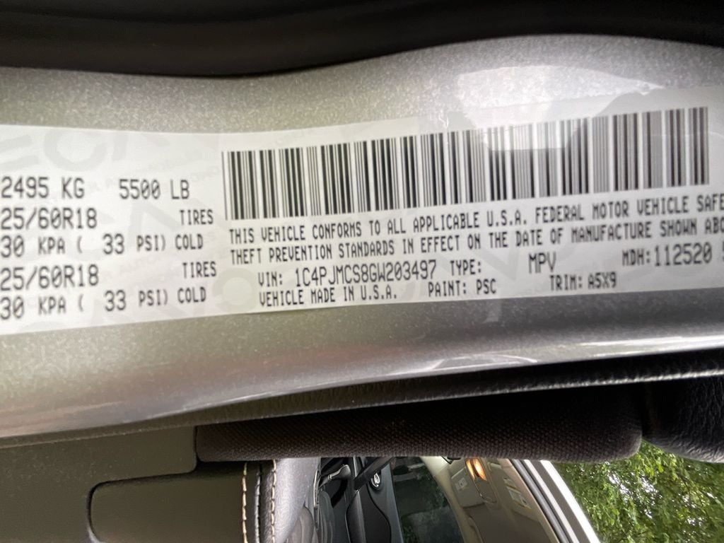 2016 Jeep Cherokee Latitude