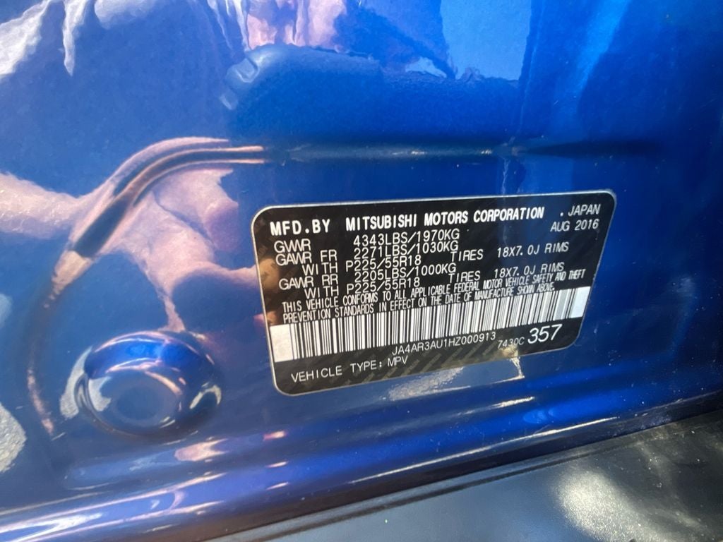 2017 Mitsubishi Outlander Sport 2.0 ES