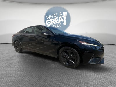 2023 Hyundai Elantra Hybrid Blue