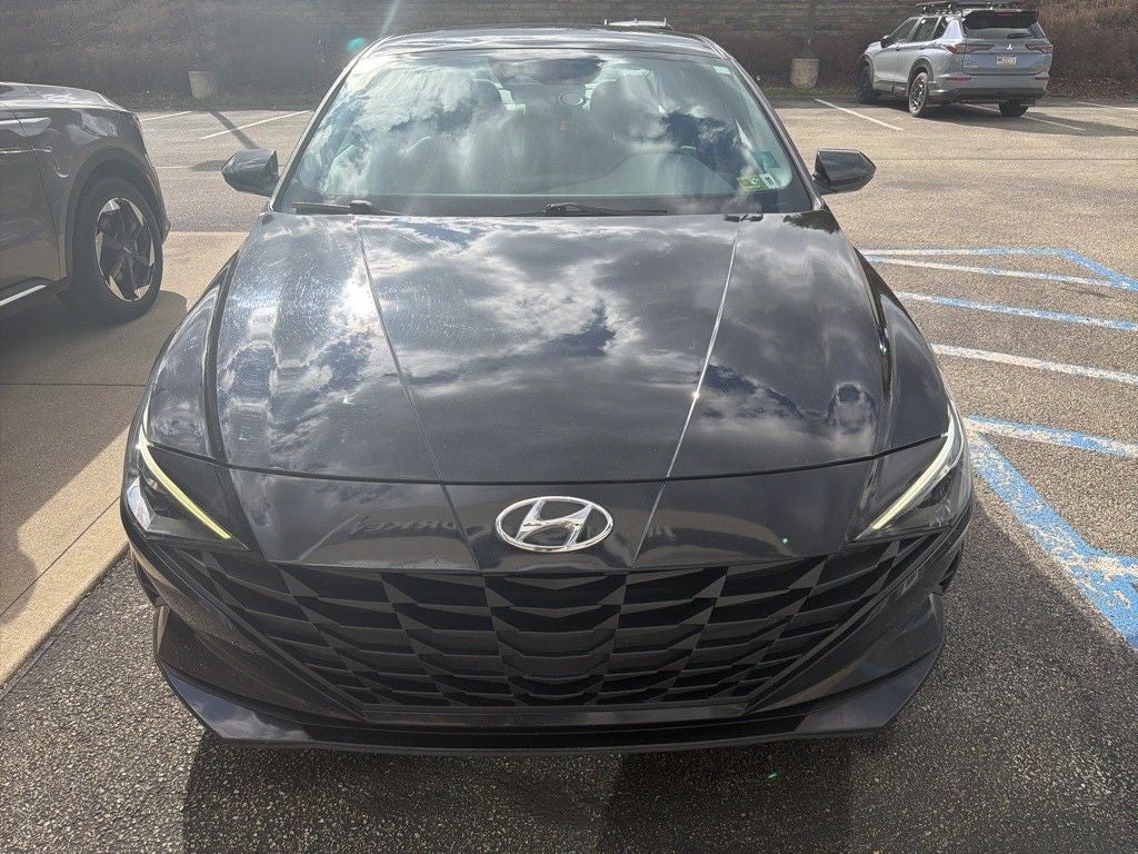 2023 Hyundai Elantra Hybrid Blue