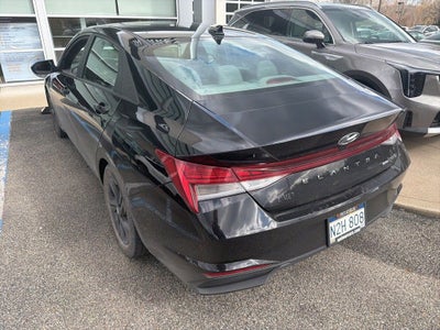 2023 Hyundai Elantra Hybrid Blue