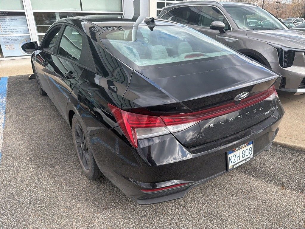 2023 Hyundai Elantra Hybrid Blue