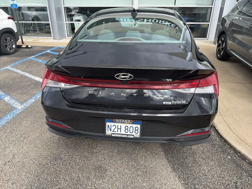 2023 Hyundai Elantra Hybrid Blue