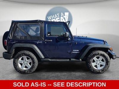 2013 Jeep Wrangler Sport