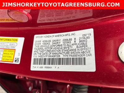 2019 Honda Accord LX