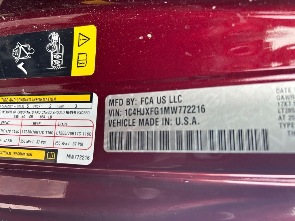 2021 Jeep Wrangler Unlimited Rubicon