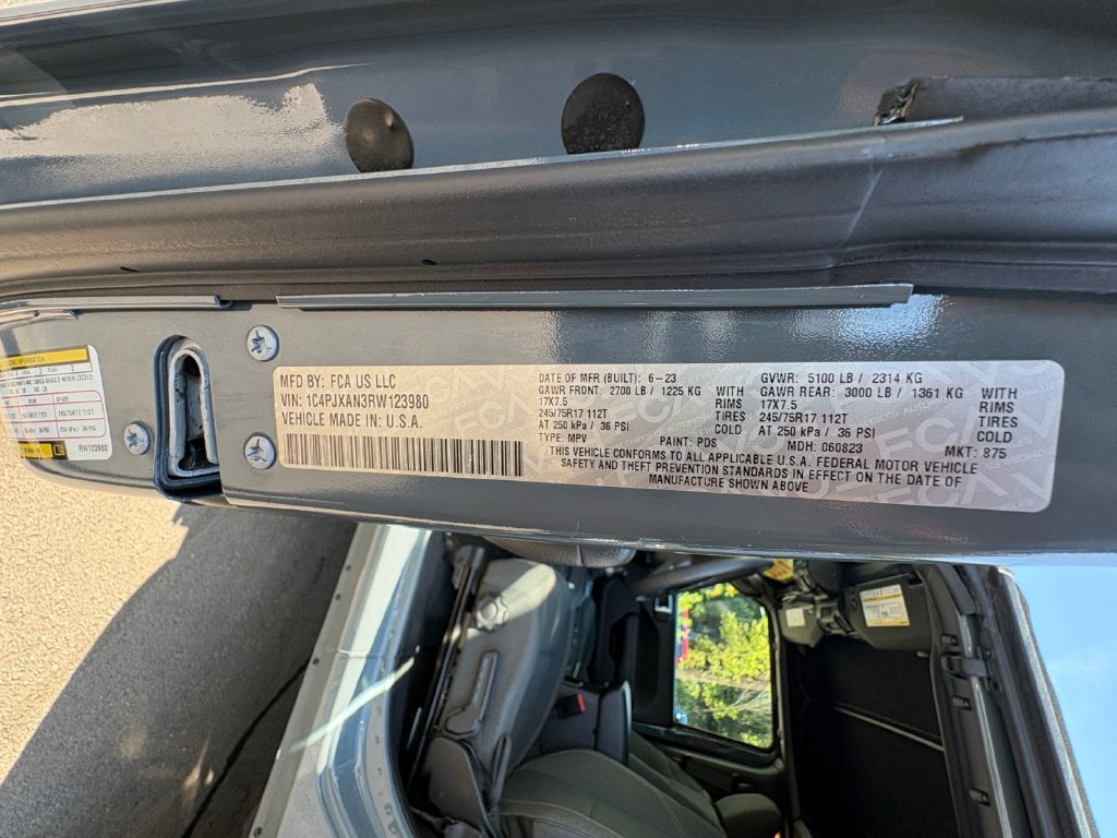 2024 Jeep Wrangler Sport S