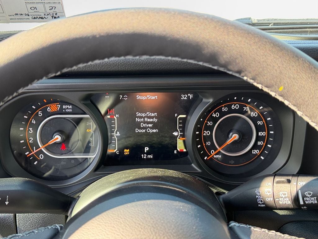 2026 Jeep Wrangler WRANGLER 4-DOOR SPORT S