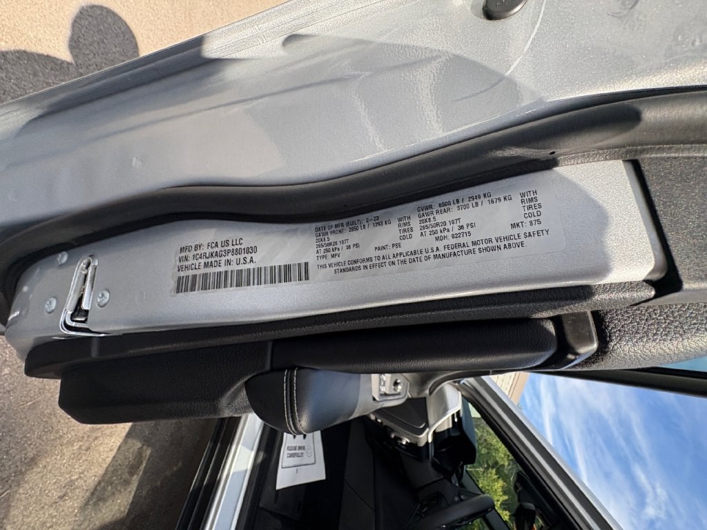 2023 Jeep Grand Cherokee L Altitude