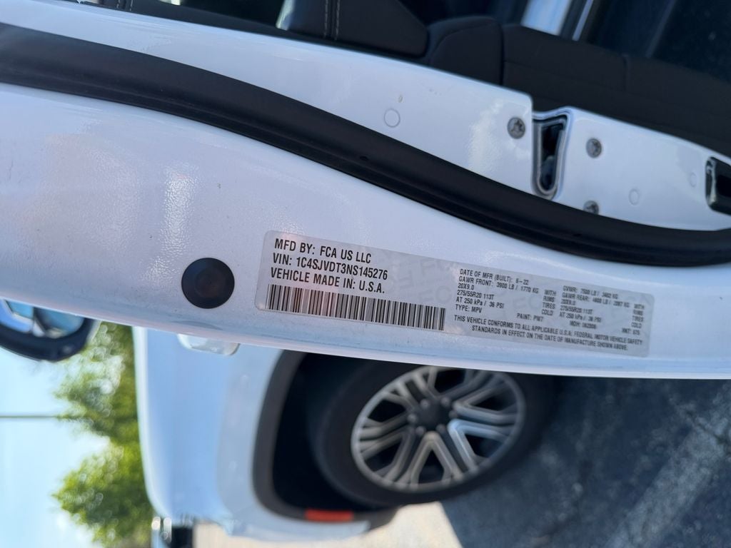 2022 Jeep Wagoneer Series III