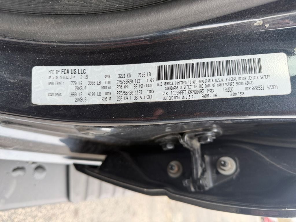 2019 RAM 1500 Big Horn/Lone Star