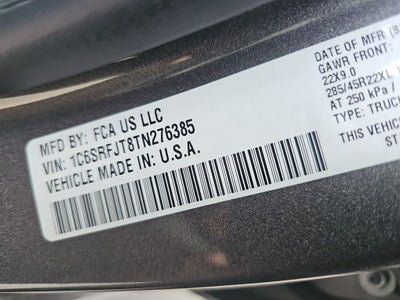 2026 RAM 1500 RAM 1500 LARAMIE CREW CAB 4X4 5'7' BOX