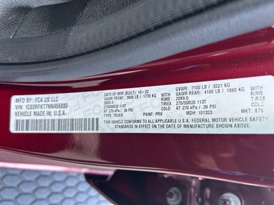 2022 RAM 1500 Limited