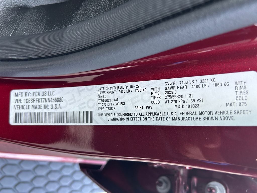 2022 RAM 1500 Limited