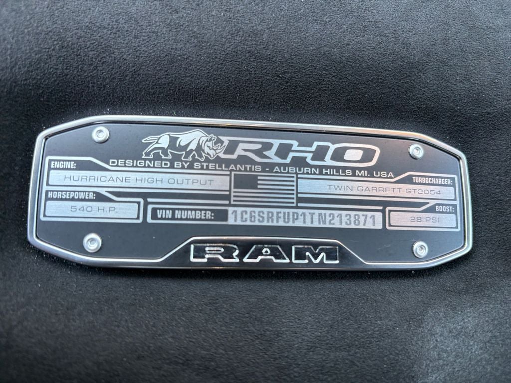 2026 RAM 1500 RHO Crew Cab 4x4 5'7' Box